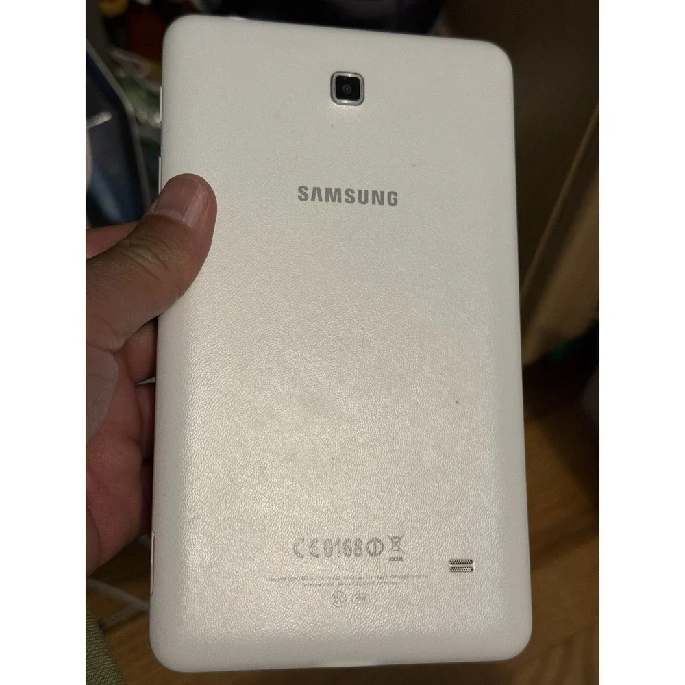 Samsung Galaxy Tab 4 SM-T230N 8GB, Wi-Fi, 7in - White , Good‎ Working Condition